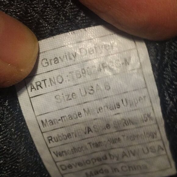 Gdefy Size 8 Women’s Gravity Defyer Mighty Walk Sneakers Gray TB9024FGS-M - Picture 11 of 12